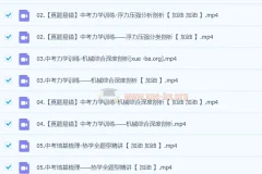 2024春下初三物理A+班（杜春雨）