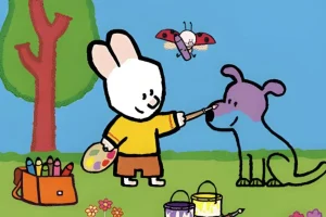 法国国宝级简笔画启蒙动画《路易小兔子 Louie》(1-4季)