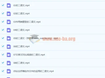 2020年段微微八年级语文秋季课程（全16讲·已完结）