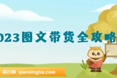 超火图文带货全攻略：从0-1打造图文书单项目课程