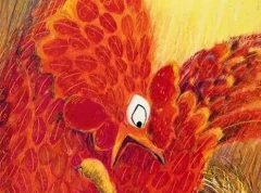 儿童绘本故事《红公鸡》PPT：颂扬爱心与平等观念