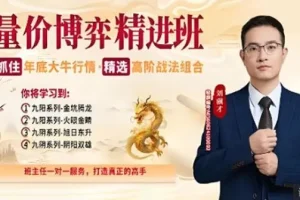 刘骥才量价博弈高级精进班：精选高阶炒股战法组合课程