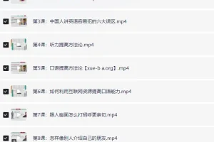 赖世雄42节英语口语终极大课（完结）