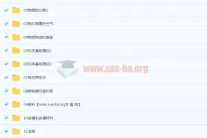 【完结】逗你学人教版初中冲刺化学大小考课程