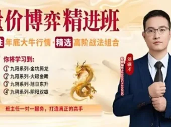 刘骥才量价博弈高级精进班：精选高阶炒股战法组合课程