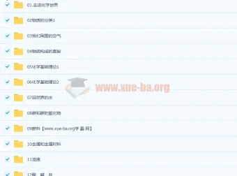 【完结】逗你学人教版初中冲刺化学大小考课程