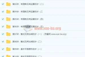 朱韬新初一数学年卡尖子班（全国北师版，61讲带讲义）