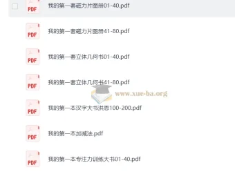 【幼小衔接】我的第一本系列：助力儿童启蒙成长