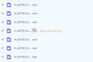 曹文教授英语分级、KET与PET课程