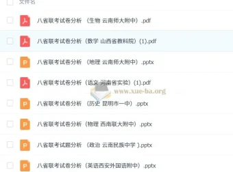 2025年八省联考试题分析大全套：多科目深度剖析