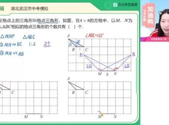 徐丝雨2023初三数学A+班春季中考复习课程