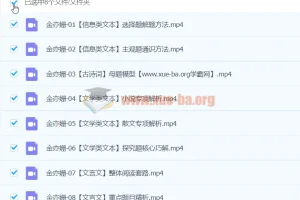 2024金亦姗高三高考语文寒假班课程