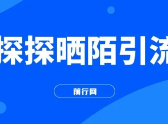 探探陌陌日引200男粉引流课程：小白新手可做，当天变现300+