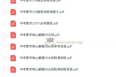 中考数学核心解题50大招：助力中考数学提分
