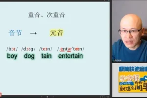 吕超《极简快速音标》：成人零基础7天音标速成课程