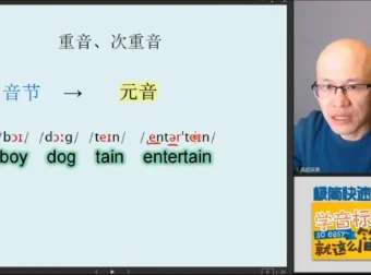 吕超《极简快速音标》：成人零基础7天音标速成课程