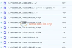 浩哥手机后期修图秘籍：全面修图课程