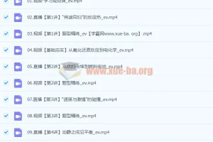 2024高二化学成功S暑假课程
