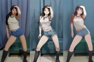 AI发光短裙舞蹈视频制作教程：新手快速上手指南