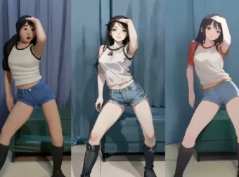 AI发光短裙舞蹈视频制作教程：新手快速上手指南