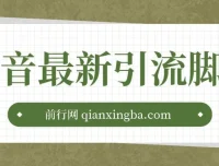 抖音最新引流脚本：助力高效引流