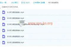 徐磊 2023 高三高考英语读后续写与听力系统规划课程