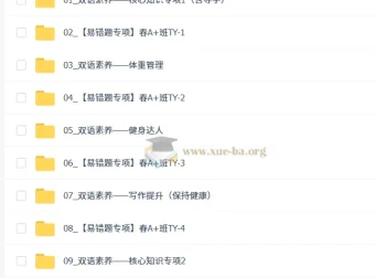 【2026初二春上】王卓初中英语双语素养自主学习·TY·A+（二期）课程