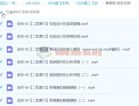 2024高三高考生物徐京生物寒假班课程