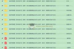 【某帮一课】胶囊课精品系列：高考高中物理秒杀技巧讲义与配套视频课程（全套）