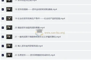 南开大学张俊山教授《资本论》讲解课程
