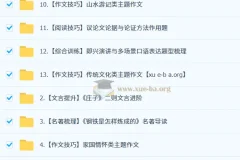 段微微 2026届 2024 – 2025初二语文春下全国版A+培训班