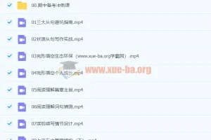 2024张冰瑶高二英语秋季班课程