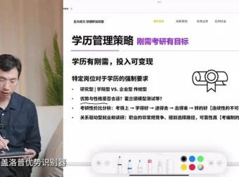 及哥20节职场规划课：优势挖掘与变现指南