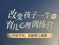 改变孩子一生的育儿心理训练视频教程