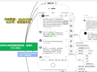高利润情感咨询项目：每单利润199 – 2000元，全面解析盈利策略