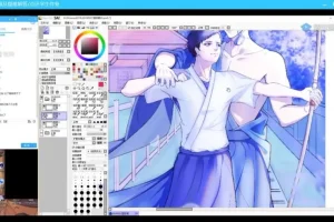 自由插画师阿海：男性角色设计与创作全攻略课程