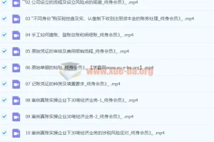 胡建宏：小规模纳税人全盘真帐实操账务处理及纳税申报课程