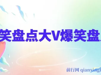 价值1000的搞笑盘点大V（丁某人）爆笑盘点详细课程+抽帧软件，助力中视频变现