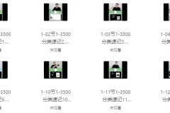 刘一男3500魔卡词：1-3500词汇分类精讲速记课程