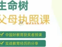 【张嘉添】《生命树父母执照课：激发孩子内驱力》张嘉添父母教育课程