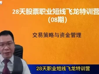 天智一飞《28天股票职业短线飞龙特训营》第08期：股票交易策略与资金管理内训教材