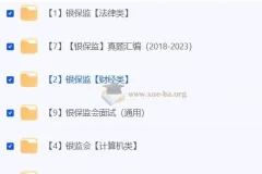 2024年金管局/银保监会考试资料合集