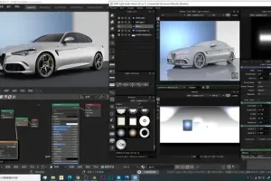 阿多尼斯硕 – Blender渲染从入门到精通：化妆品、汽车等实战案例课程