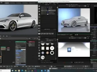 阿多尼斯硕 – Blender渲染从入门到精通：化妆品、汽车等实战案例课程
