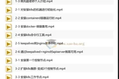 韩先超：K8s高可用集群部署之银行电子商城实战课程
