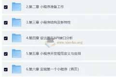 黑马博学谷：企业级微信小程序从实战到重构提升课程
