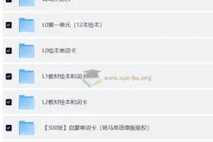 斑马百科英语启蒙动画片S1 – S4全套课程