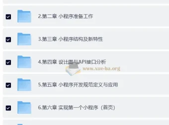 黑马博学谷：企业级微信小程序从实战到重构提升课程