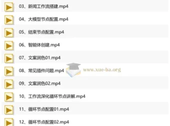 大宇AI智能体教学：工作流智能体搭建实操从0-1全通课程