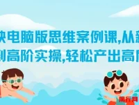 剪映电脑版思维案例课：新手入门到高阶实操教程，助力产出高质量作品